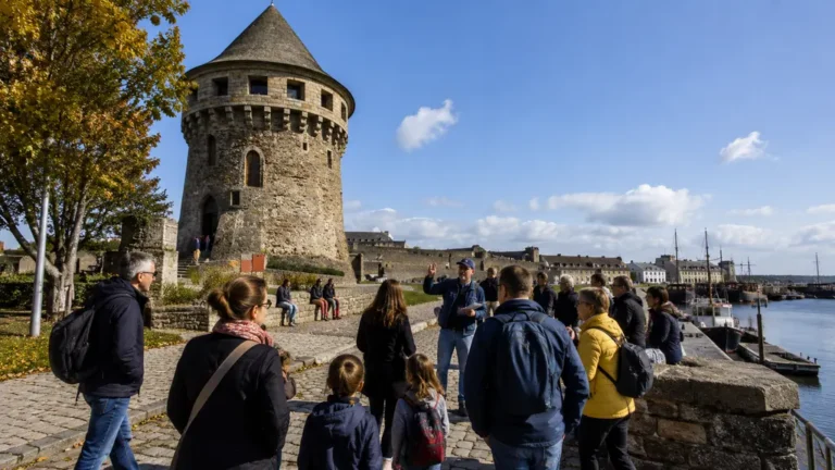 Visite guidée près du château de Brest pendant les journées du patrimoine