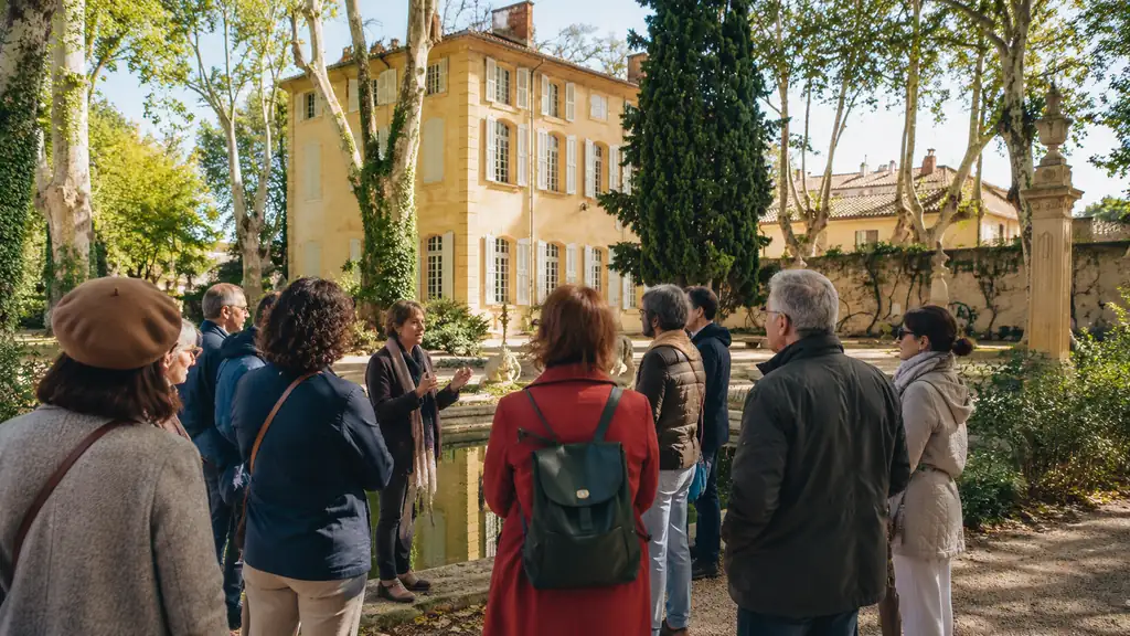 Visite guidée dans le jardin d’une bastide aixoise pendant les journées du patrimoine 2026